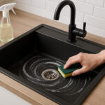 Effective Ways to Clean a Black Kitchen Sink