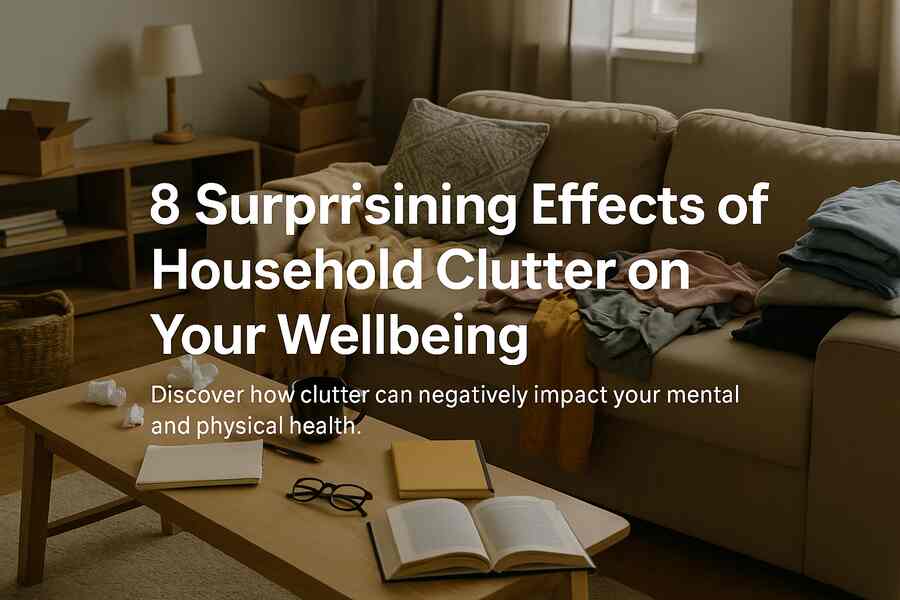 8 Surprising Effects of Household Clutter on Your Wellbeing