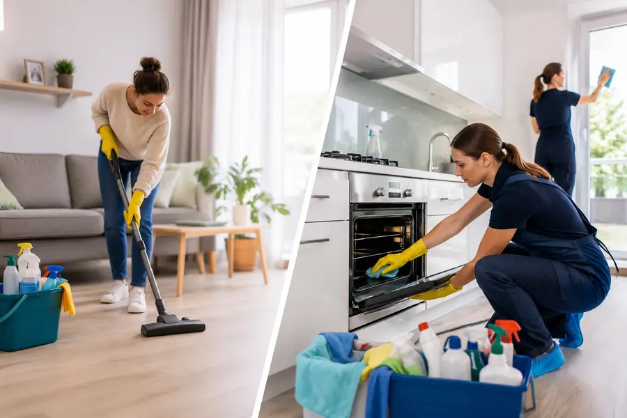 End of Lease Cleaning vs Regular Cleaning — What's the Difference